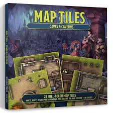 Map Tiles - Caves & Caverns